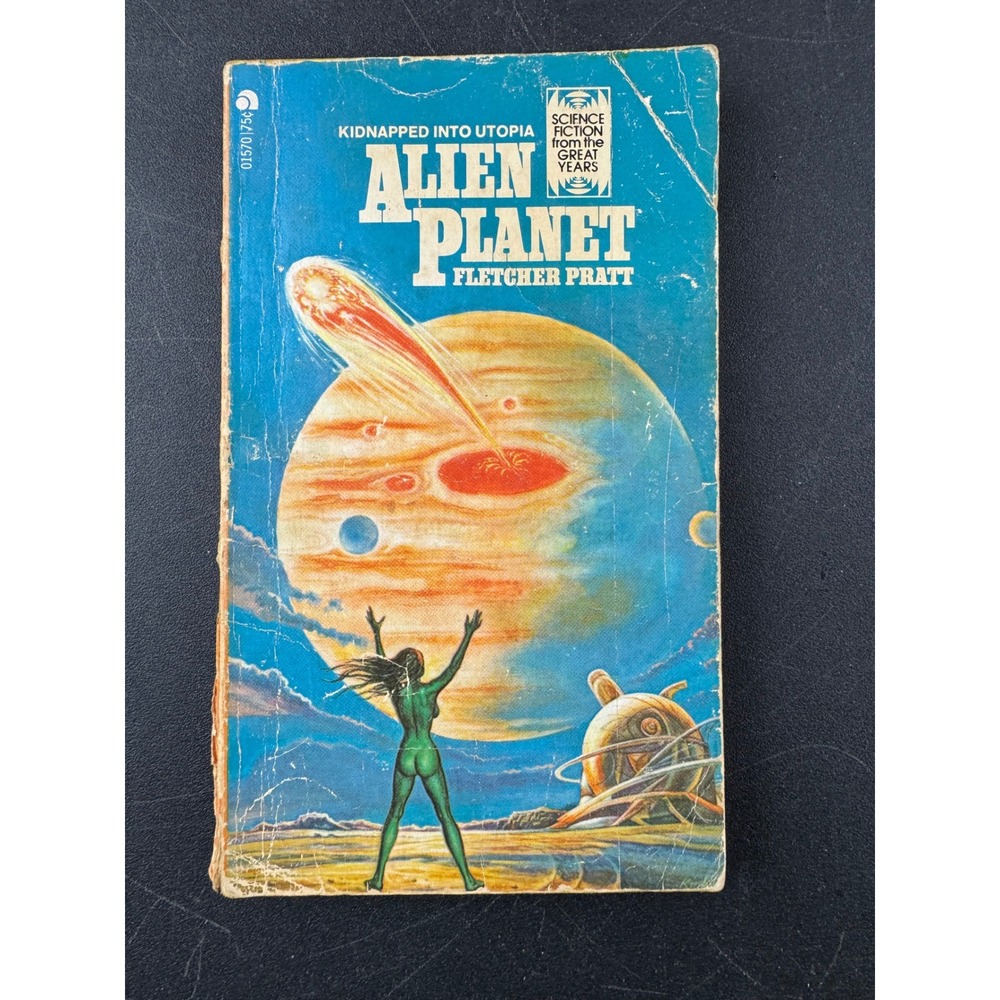 Alien Planet by Fletcher Pratt Science Fiction Ace‎ 01570 1973 Paperback